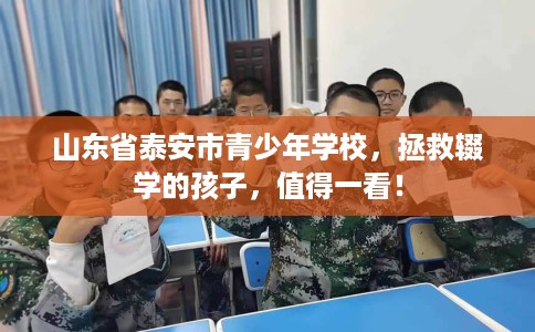 山东省泰安市青少年学校,拯救辍学的孩子,值得一看! 山东省泰安市青少年学校,拯救辍学的孩子,值得一看!