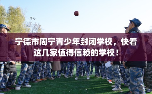 宁德市周宁青少年封闭学校，快看这几家值得信赖的学校！