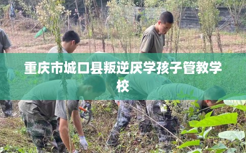 重庆市城口县叛逆厌学孩子管教学校
