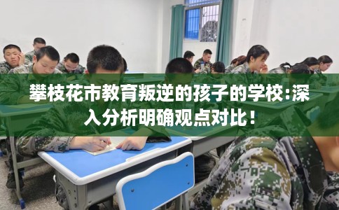 攀枝花市教育叛逆的孩子的学校:深入分析明确观点对比！