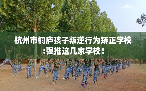 杭州市桐庐孩子叛逆行为矫正学校:强推这几家学校！