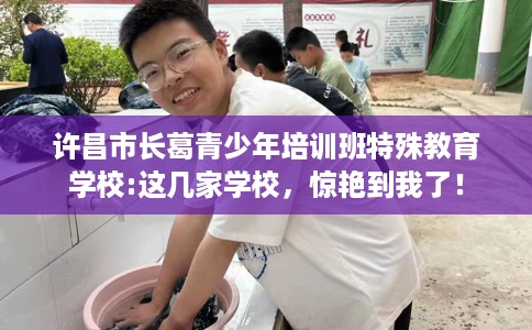 许昌市长葛青少年培训班特殊教育学校:这几家学校，惊艳到我了！