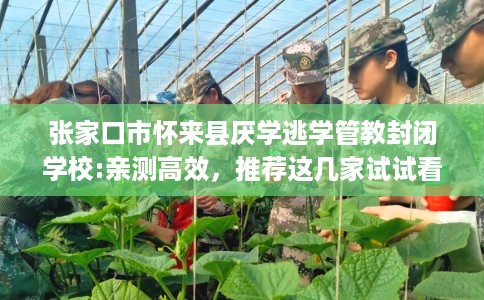 张家口市怀来县厌学逃学管教封闭学校:亲测高效，推荐这几家试试看！