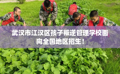 武汉市江汉区孩子叛逆管理学校面向全国地区招生！