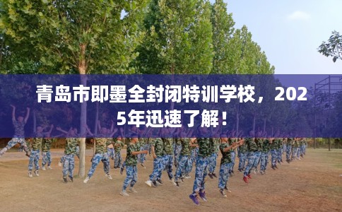 青岛市即墨全封闭特训学校，2025年迅速了解！