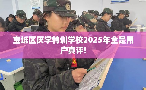 宝坻区厌学特训学校2025年全是用户真评!