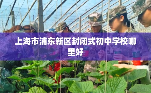 上海市浦东新区封闭式初中学校哪里好 上海市浦东新区封闭式初中学校哪里好
