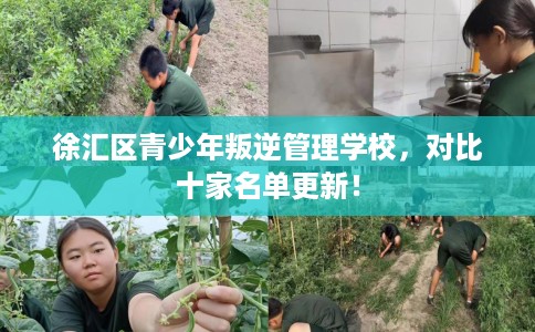 徐汇区青少年叛逆管理学校,对比十家名单更新! 徐汇区青少年叛逆管理学校,对比十家名单更新!