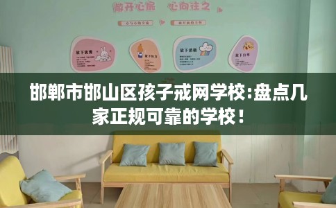 邯郸市邯山区孩子戒网学校:盘点几家正规可靠的学校！
