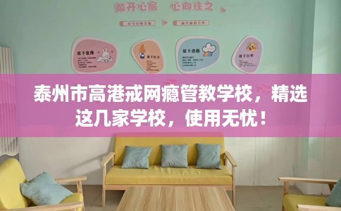 泰州市高港戒网瘾管教学校，精选这几家学校，使用无忧！