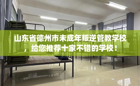 山东省德州市未成年叛逆管教学校,给您推荐十家不错的学校! 山东省德州市未成年叛逆管教学校,给您推荐十家不错的学校!