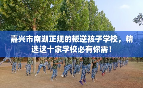 嘉兴市南湖正规的叛逆孩子学校，精选这十家学校必有你需！