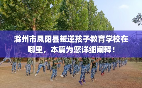 滁州市凤阳县叛逆孩子教育学校在哪里,本篇为您详细阐释! 滁州市凤阳县叛逆孩子教育学校在哪里,本篇为您详细阐释!