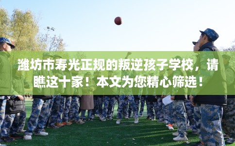 潍坊市寿光正规的叛逆孩子学校，请瞧这十家！本文为您精心筛选！