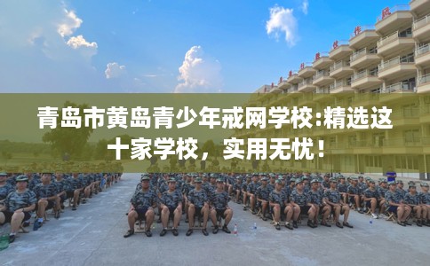 青岛市黄岛青少年戒网学校:精选这十家学校，实用无忧！