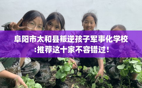 阜阳市太和县叛逆孩子军事化学校:推荐这十家不容错过！