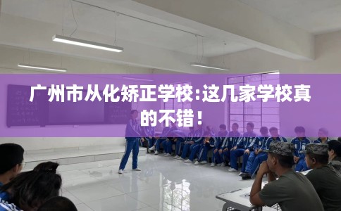 广州市从化矫正学校:这几家学校真的不错！