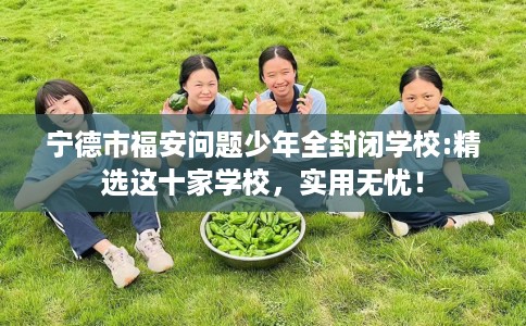 宁德市福安问题少年全封闭学校:精选这十家学校，实用无忧！