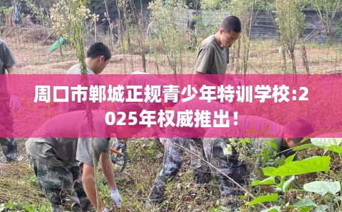 周口市郸城正规青少年特训学校:2025年权威推出！