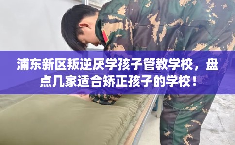 浦东新区叛逆厌学孩子管教学校，盘点几家适合矫正孩子的学校！