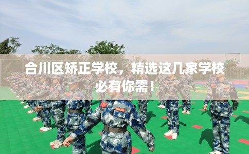 合川区矫正学校,精选这几家学校必有你需! 合川区矫正学校,精选这几家学校必有你需!
