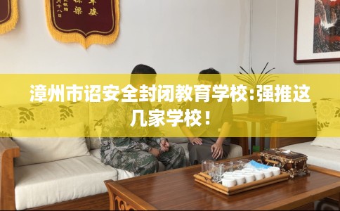 漳州市诏安全封闭教育学校:强推这几家学校! 漳州市诏安全封闭教育学校:强推这几家学校!