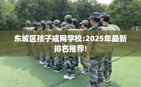 东城区孩子戒网学校:2025年最新排名推荐!