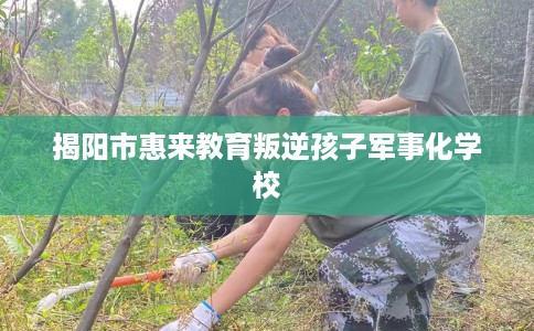 揭阳市惠来教育叛逆孩子军事化学校