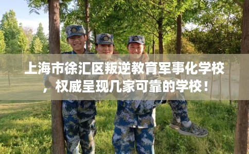 上海市徐汇区叛逆教育军事化学校，权威呈现几家可靠的学校！