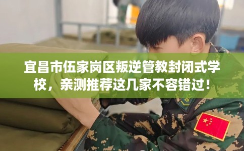 宜昌市伍家岗区叛逆管教封闭式学校，亲测推荐这几家不容错过！