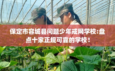 保定市容城县问题少年戒网学校:盘点十家正规可靠的学校! 保定市容城县问题少年戒网学校:盘点十家正规可靠的学校!