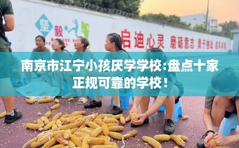 南京市江宁小孩厌学学校:盘点十家正规可靠的学校！