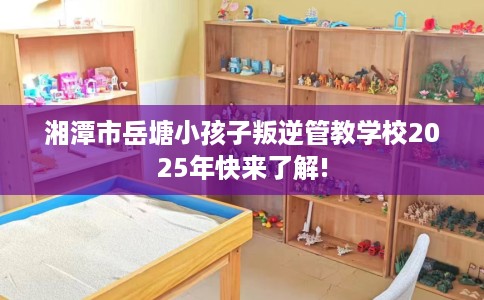 湘潭市岳塘小孩子叛逆管教学校2025年快来了解!