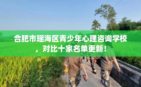 合肥市瑶海区青少年心理咨询学校，对比十家名单更新！