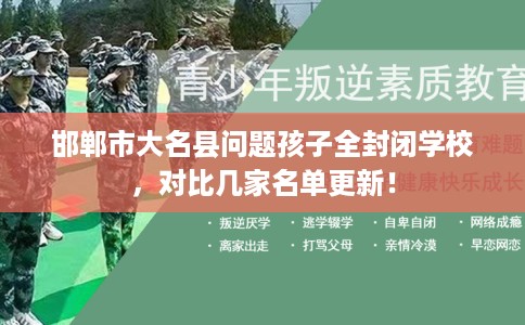 邯郸市大名县问题孩子全封闭学校，对比几家名单更新！