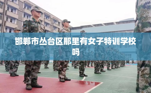 邯郸市丛台区那里有女子特训学校吗