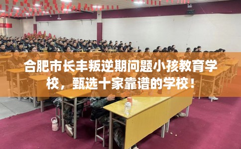 合肥市长丰叛逆期问题小孩教育学校,甄选十家靠谱的学校! 合肥市长丰叛逆期问题小孩教育学校,甄选十家靠谱的学校!