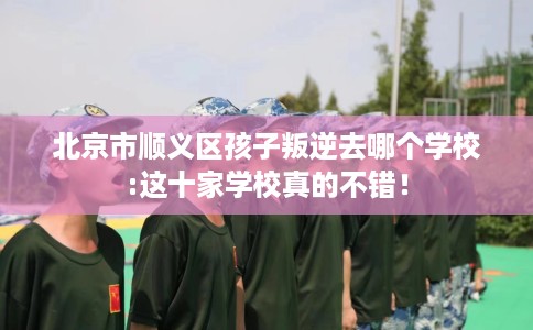 北京市顺义区孩子叛逆去哪个学校:这十家学校真的不错！