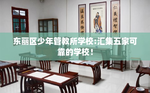 东丽区少年管教所学校:汇集五家可靠的学校! 东丽区少年管教所学校:汇集五家可靠的学校!