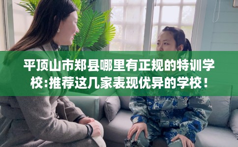 平顶山市郑县哪里有正规的特训学校:推荐这几家表现优异的学校！