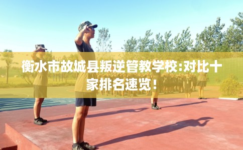 衡水市故城县叛逆管教学校:对比十家排名速览！