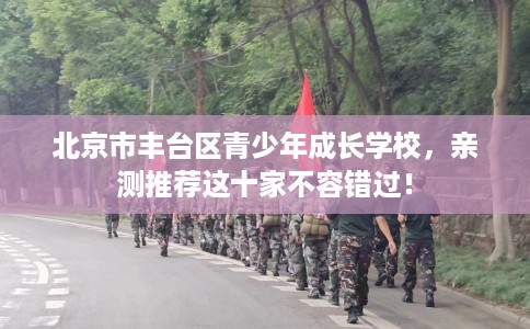 北京市丰台区青少年成长学校，亲测推荐这十家不容错过！