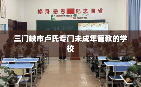 三门峡市卢氏专门未成年管教的学校