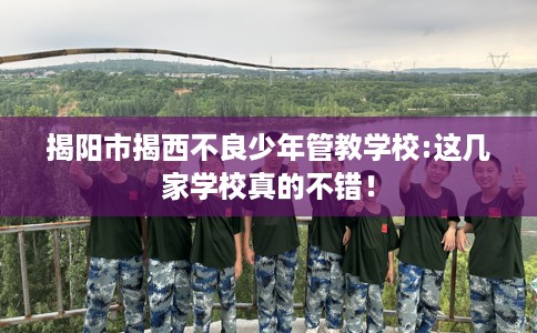 揭阳市揭西不良少年管教学校:这几家学校真的不错！