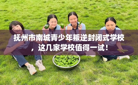 抚州市南城青少年叛逆封闭式学校，这几家学校值得一试！