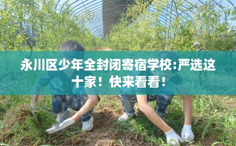 永川区少年全封闭寄宿学校:严选这十家！快来看看！