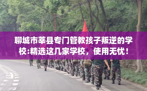 聊城市莘县专门管教孩子叛逆的学校:精选这几家学校，使用无忧！