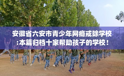 安徽省六安市青少年网瘾戒除学校:本篇归档十家帮助孩子的学校! 安徽省六安市青少年网瘾戒除学校:本篇归档十家帮助孩子的学校!