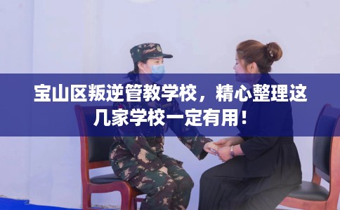 宝山区叛逆管教学校,精心整理这几家学校一定有用! 宝山区叛逆管教学校,精心整理这几家学校一定有用!